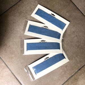 Cute denim jean chokers bridesmaid gifts necklaces